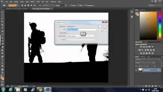 Photoshop Tutorial - Gradients & Silhouettes