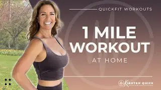 1 Mile Home Workout: Walk Or Jog - No Equipment Needed!