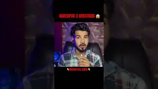 Mirzapur Season 3 Biggest Questions #youtubeshorts #mirzapur3