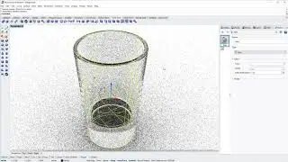 Modeling and rendering a simple glass with Rhino 6