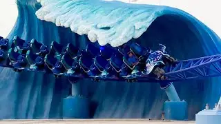 SeaWorld Abu Dhabi Manta Roller Coaster Complete Off-Ride POV!