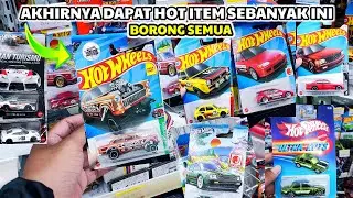 HUNTING HOTWHEELS DAPET HOT ITEM SEBANYAK INI! AUTO BORONG SEMUA