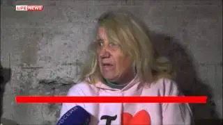 ДНР. Донецк. Пенсионеры с мая живут в подвале.