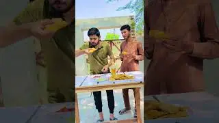 Bottle flip and eat food challenge