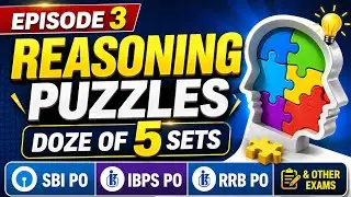 EP: 3 | 5 Sets of Puzzles Challenge 🔥 | Boost Your Logical Thinking in 3 Minutes | Aspiration