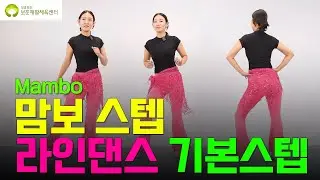 사랑만해도 모잘라에 맞춰추는 라인댄스 (+맘보스텝 라인댄스 기본스텝 배우기)[27편]