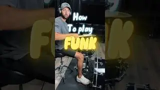 How to play #funk on #drums