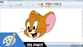[Requested Video]How to Draw Jerry from “Tom & Jerry” in MS Paint from Scratch!