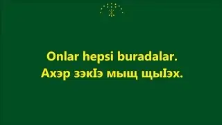 Türkçe - Çerkesçe 1:Kişiler Цӏыфхэр