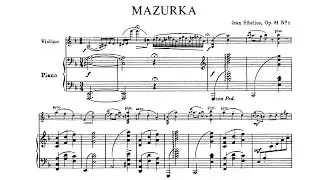 Sibelius: 5 Pieces for Violin and Piano, Op.81 (Ricci)