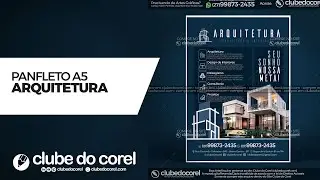 Panfleto – Arquitetura e Interiores (CDR e PDF)