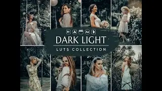 Dark Light LUTs- Dark LUT- Influencer LUT- VN LUT- Video Preset- LUT for Premiere Pro- Video LUT