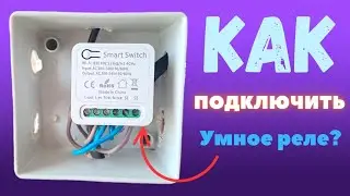 ✅️Как Подключить Умное Wi-Fi Реле с Алиэкспресс в Распределительной Коробке❓️