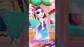 My Talking Angela 2 Winter Edit ❄️✨ One Kiss 😘 #shorts #mytalkingangela2 #cute #edit #tiktok