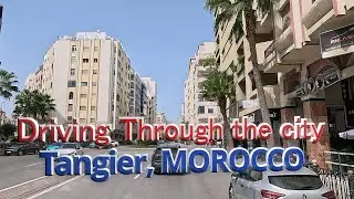 Driving Through The City of Tangier