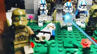 THE 501stAND 41st GET AMBUSHED WITH A HUGE ATTACK! |Lego Star Wars moc