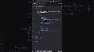 Circle Colorful | HTML CSS #asmr #coding #shortvideo #shorts #html #css