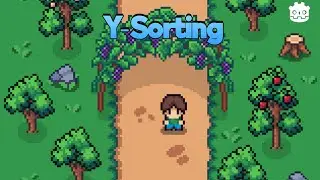 How to do Y-Sorting in Godot 4.3