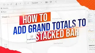 Add Grand Totals to a Stacked Bar Chart in Tableau