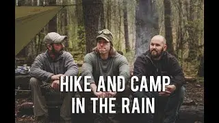 Camping in the rain