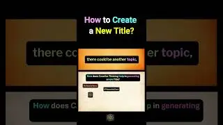 How to Create a New 'Title' in a Paragraph?