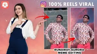 Runaway Aurora Reels Tutorial | Runaway Aurora Edit | Runaway Aurora Meme Filter