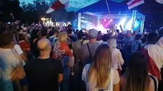 Концерт в Гродно - Площадь Ленина