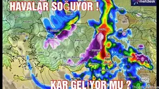 2023 KAR TAHMİN HARİTASI [ KAR GELİYOR ]