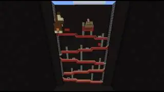 Donkey Kong in Minecraft