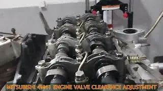 How to Adjust Valve Clearance on Mitsubishi 4M41 Engine – Pajero & Triton
