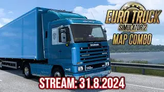 Euro Truck Simulator 2 Map Combo 2024 | 31.8.2024