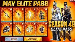 May Elite Pass Free Fire 2022 || Season 48 ELITE PASS Full Video | Noor's Gaming India
