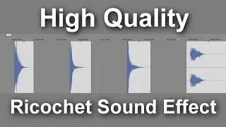 HQ GUNS Ricochet Sound effect Pack of 40 Sounds