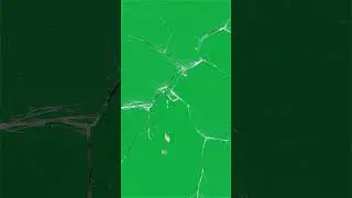 Breaking glass green screen 🤯 
