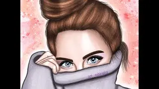 Арт с нуля в Procreate | Рисую в девушку Procreate