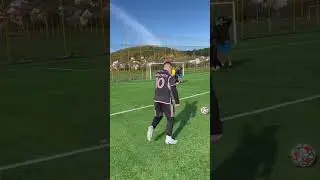 Серия штрафных ударов через стенку