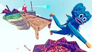 FATAL JUMP INTO THE LAVA AREN | TABS - Totally Accurate Battle Simulator