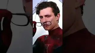 Tom Holland in spider & action looks 🔥 #shorts