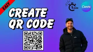 How to Create a QR Code in Canva | Easy QR Code Tutorial
