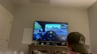 playing Forza 6