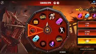 Samurai bundle 1 spin😮(100%) working trick mera to nikal gya😁 Free fire max