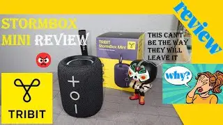 Tribit Stormbox Mini - Bluetooth Speaker Review 🥴Did Tribit Miss the Mark 🎯 On This One?🤔