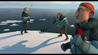 Saving the penguin's egg from the seals (Penguins of Madagascar)