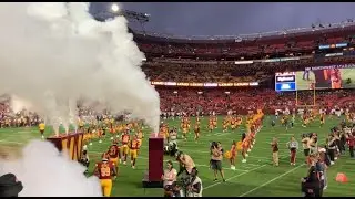 Commanders vs Bengals VLOG - RIGHT NEXT to the Commanders Tunnel - 2025 Preseason Game
