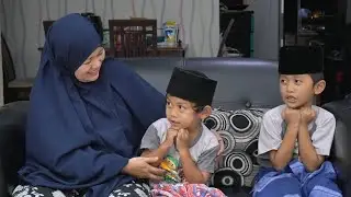 Sani dan Samil takut disunat - bermain dokter-dokteran | Zein husna