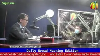 DWXI 1314 AM Live Streaming (Tuesday - August 27, 2024) #dailybreadmorningedition