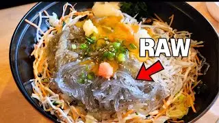 Eating 10 Weird FOOD in Japan | Bizarre food  2024| Edible Insects🐛🐜🕷️| Chicken Head |Raw whitebait