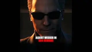 ALBERT WESKER IN RE1 REMASTERED VS ALBERT WESKER IN RE4 REMAKE #shorts #residentevil #aftereffects