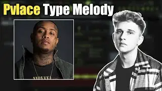 How to Make Dark Melodies Like PVLACE & Southside from Scratch | FL Studio Tutorial