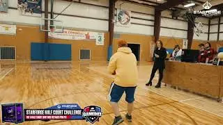 Streamer makes half court shot and wins a PC